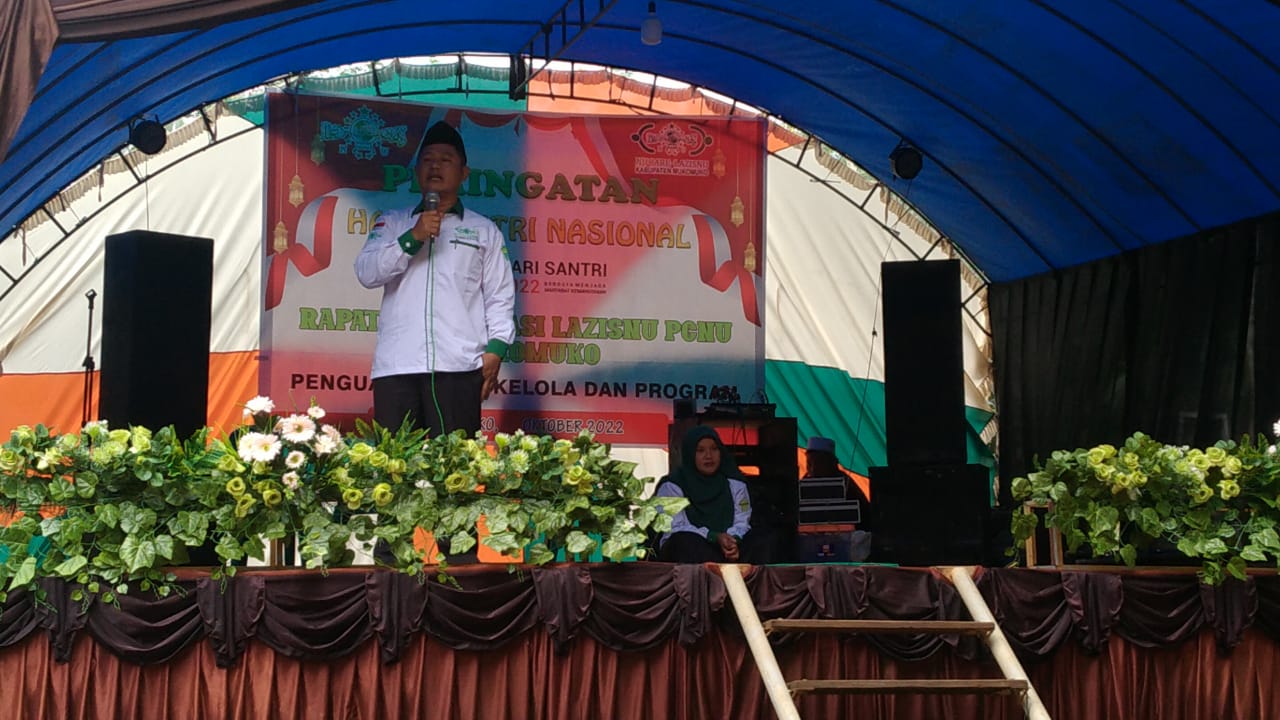 Ketua Lazisnu PCNU Kabupaten Mukomuko Tegaskan Jika Lazisnu Bergerak Demi NU