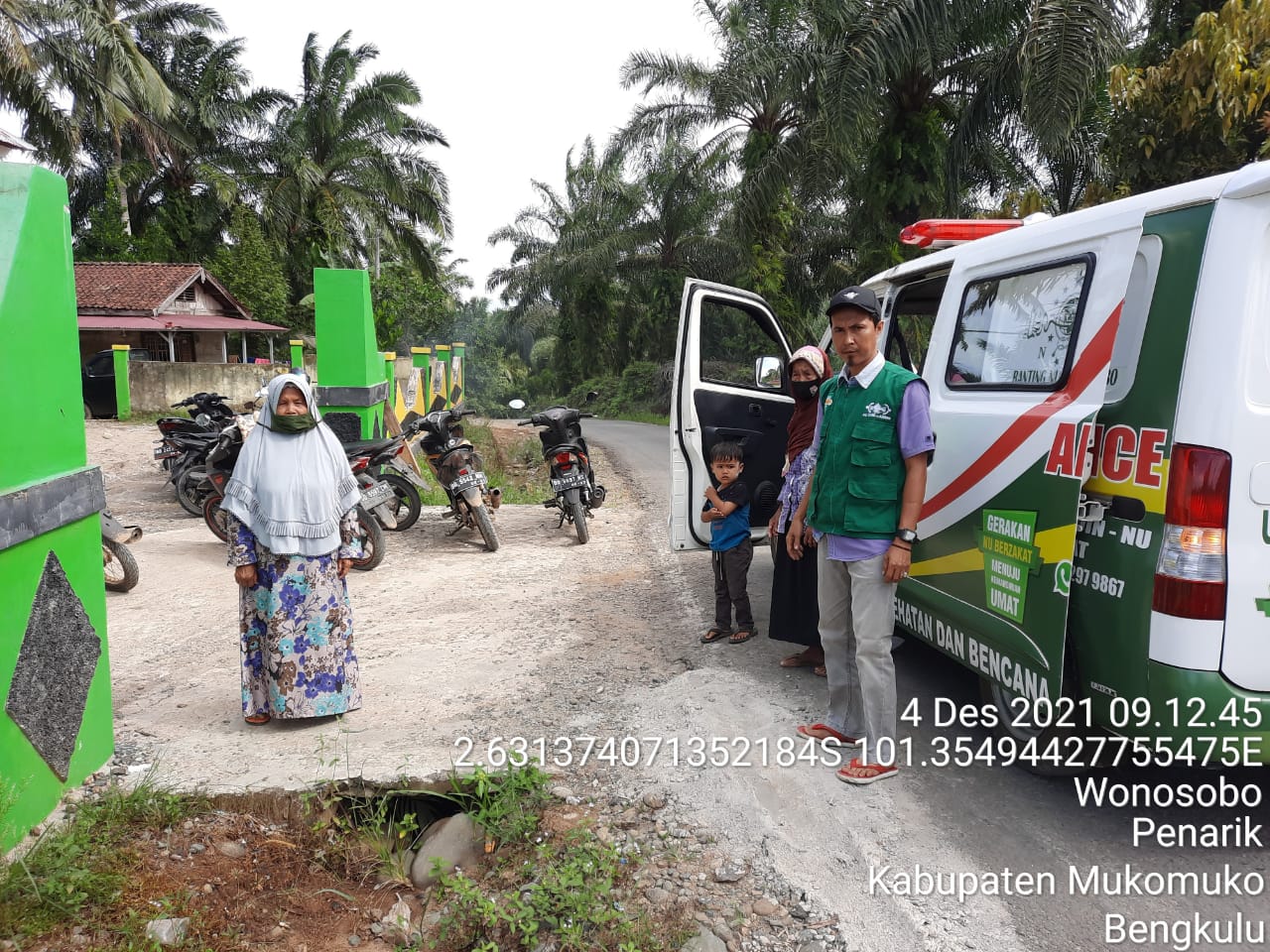 NU Care-Lazisnu Mukomuko Bersama Puskesdes Wonosobo Sukseskan Posbindu