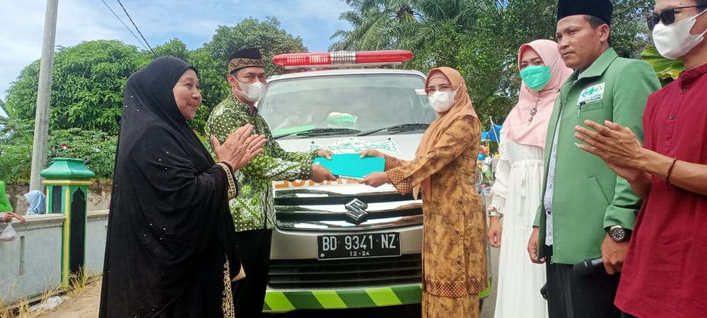 NU CARE-Lazisnu Mukomuko Launching Ambulance Ke-3 di Mekar Mulya