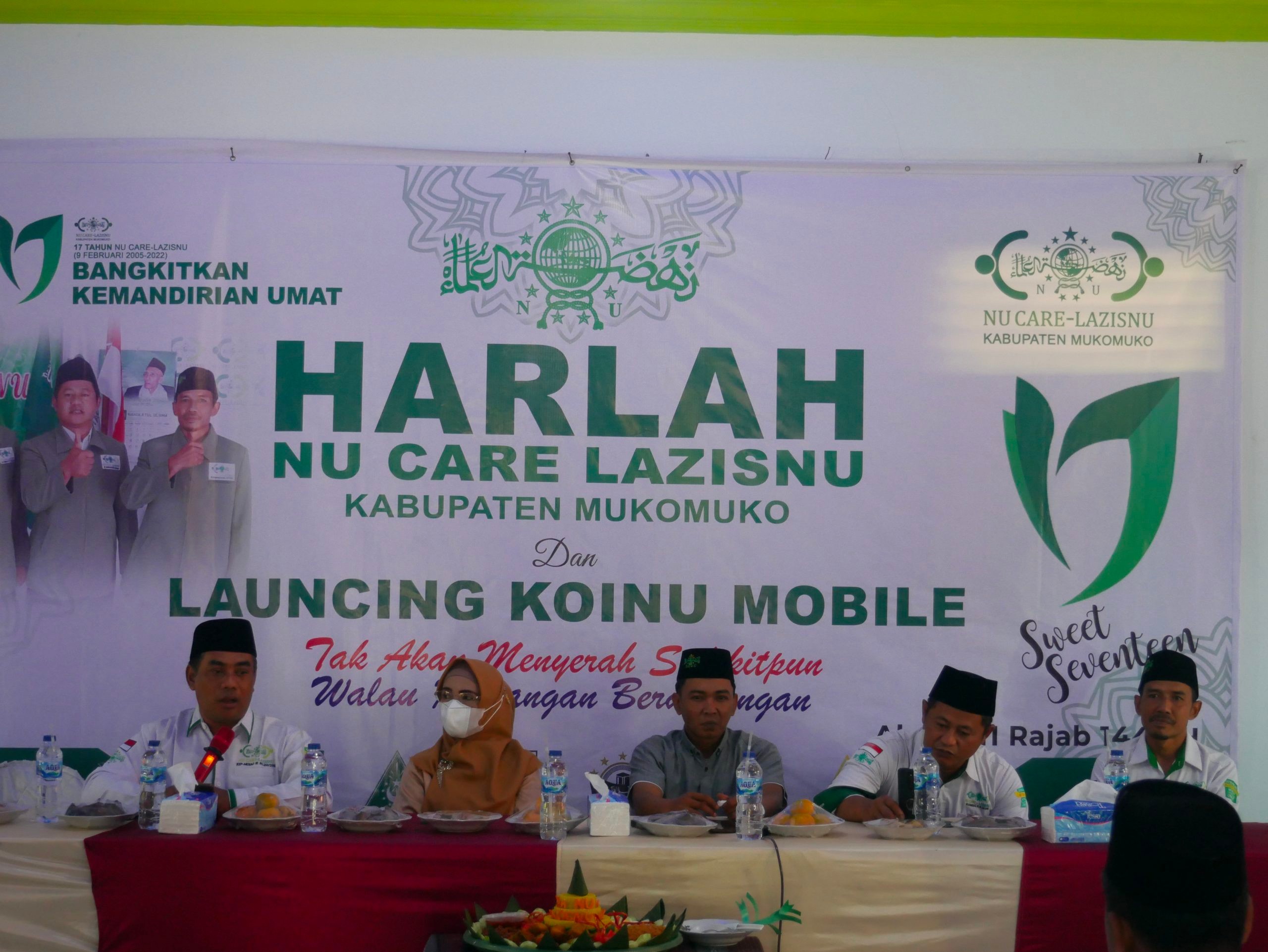 NU-Care Lazisnu Mukomuko Salurkan Sumbangan Rp. 65 Juta Untuk Munas JATMAN di Bengkulu